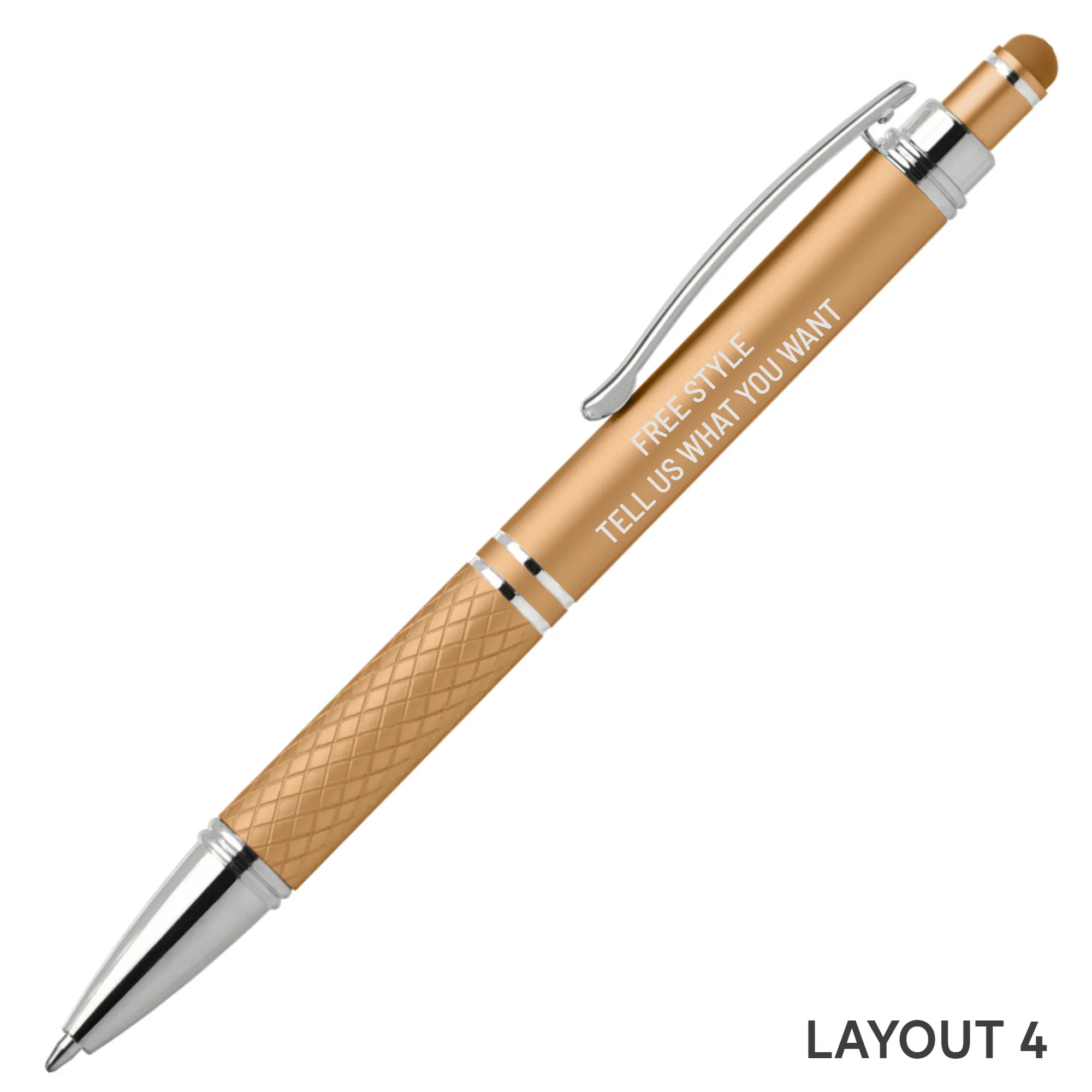 Phoenix Softy Metallic with Stylus - Personalized