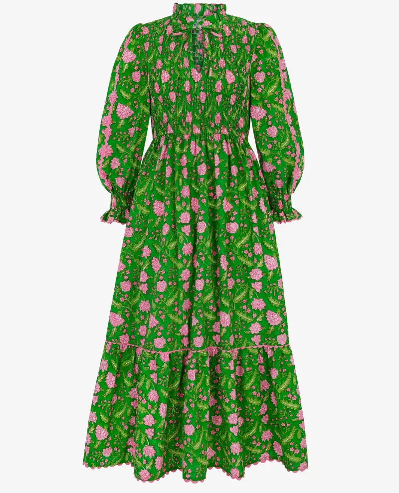 Pink City Prints Izzy Amazonian Jungle Dress