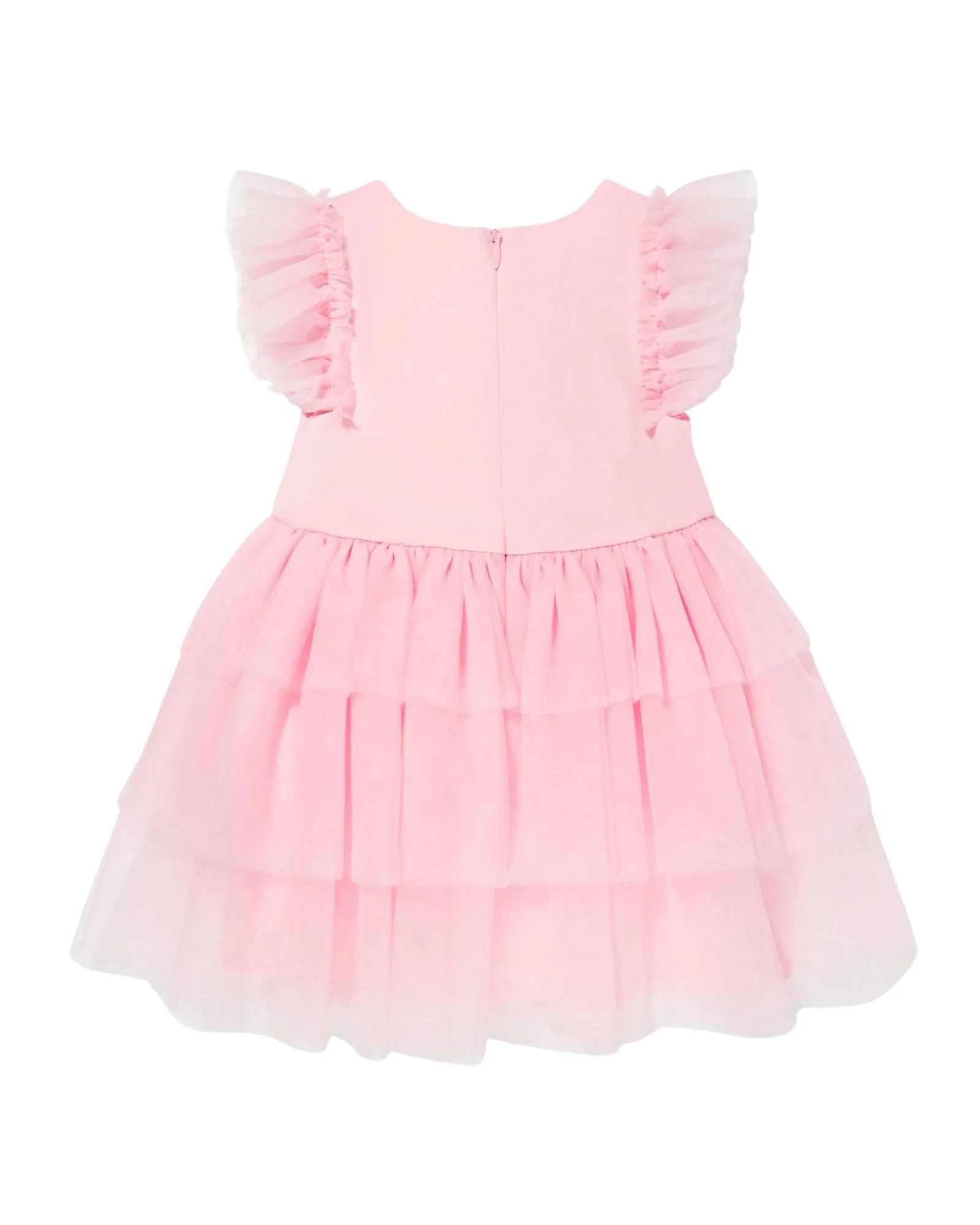 Pink Dress and Satin Bloomer Set (0–18m)