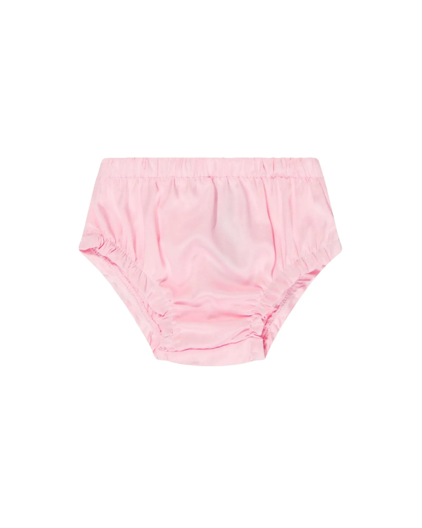 Pink Dress and Satin Bloomer Set (0–18m)