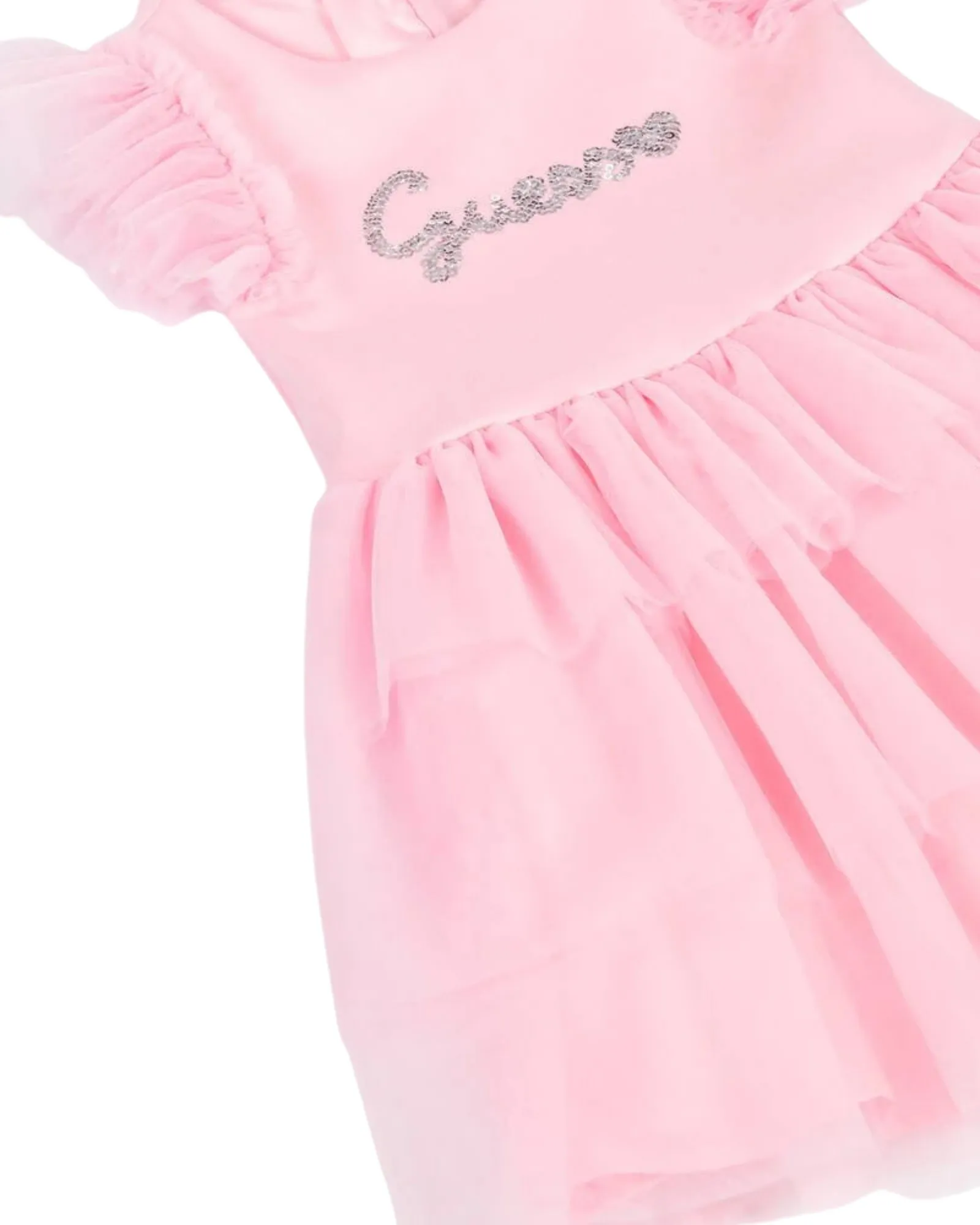 Pink Dress and Satin Bloomer Set (0–18m)