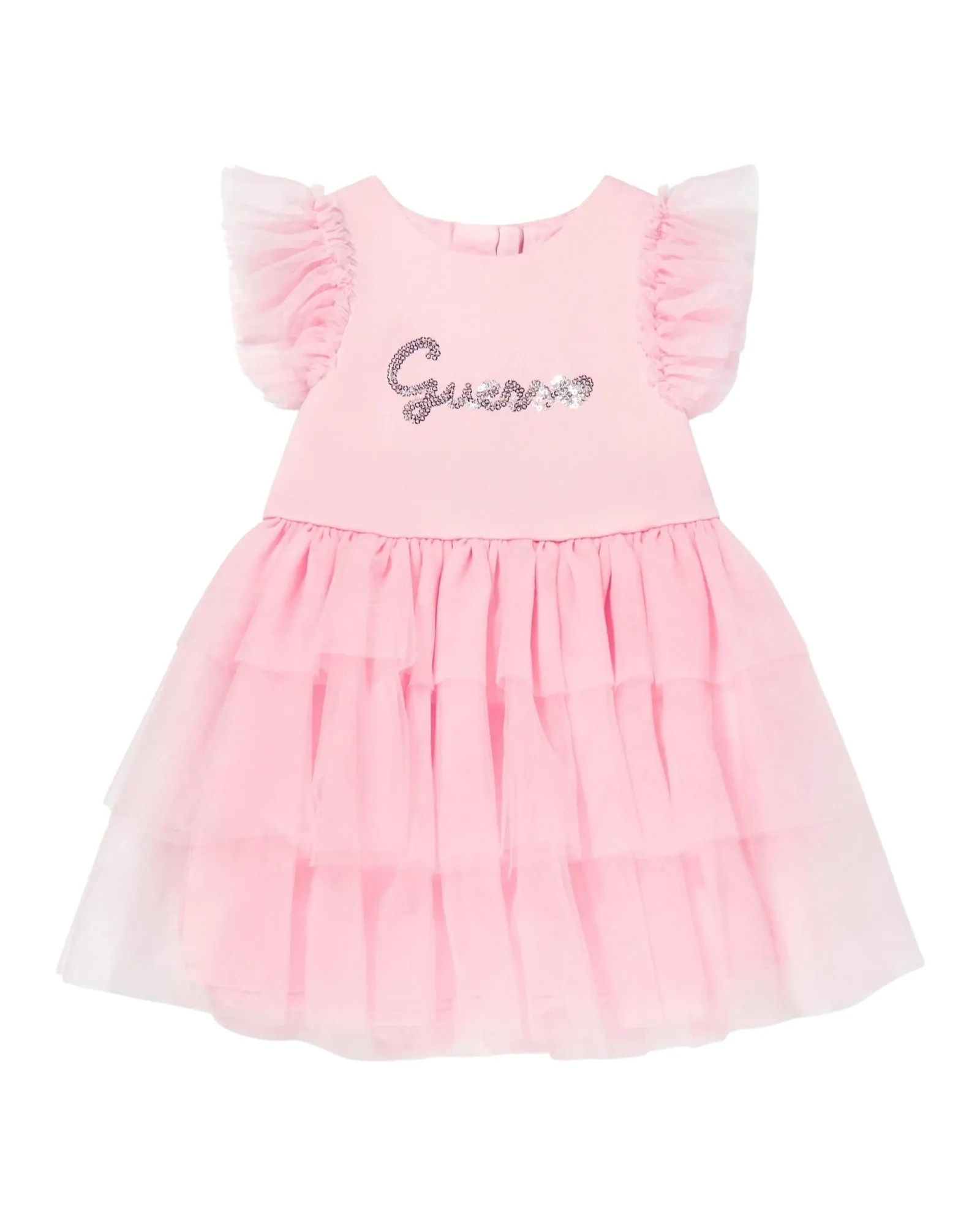Pink Dress and Satin Bloomer Set (0–18m)