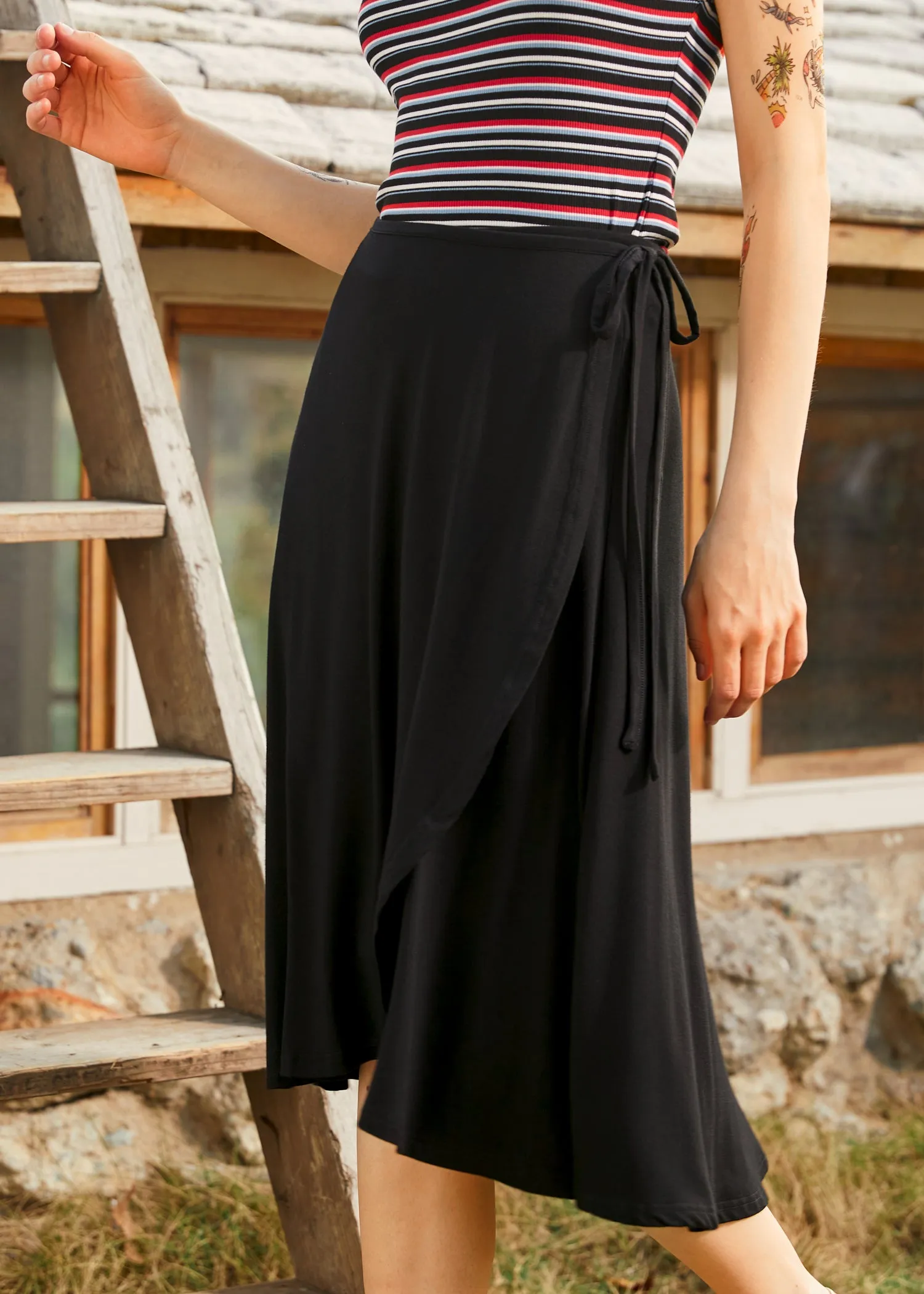 Pirouette Perfection Wrap Skirt