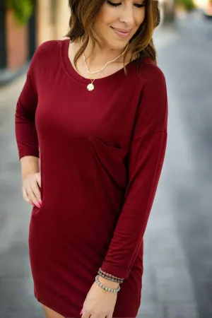 Pocket Accented Tunic Tee
