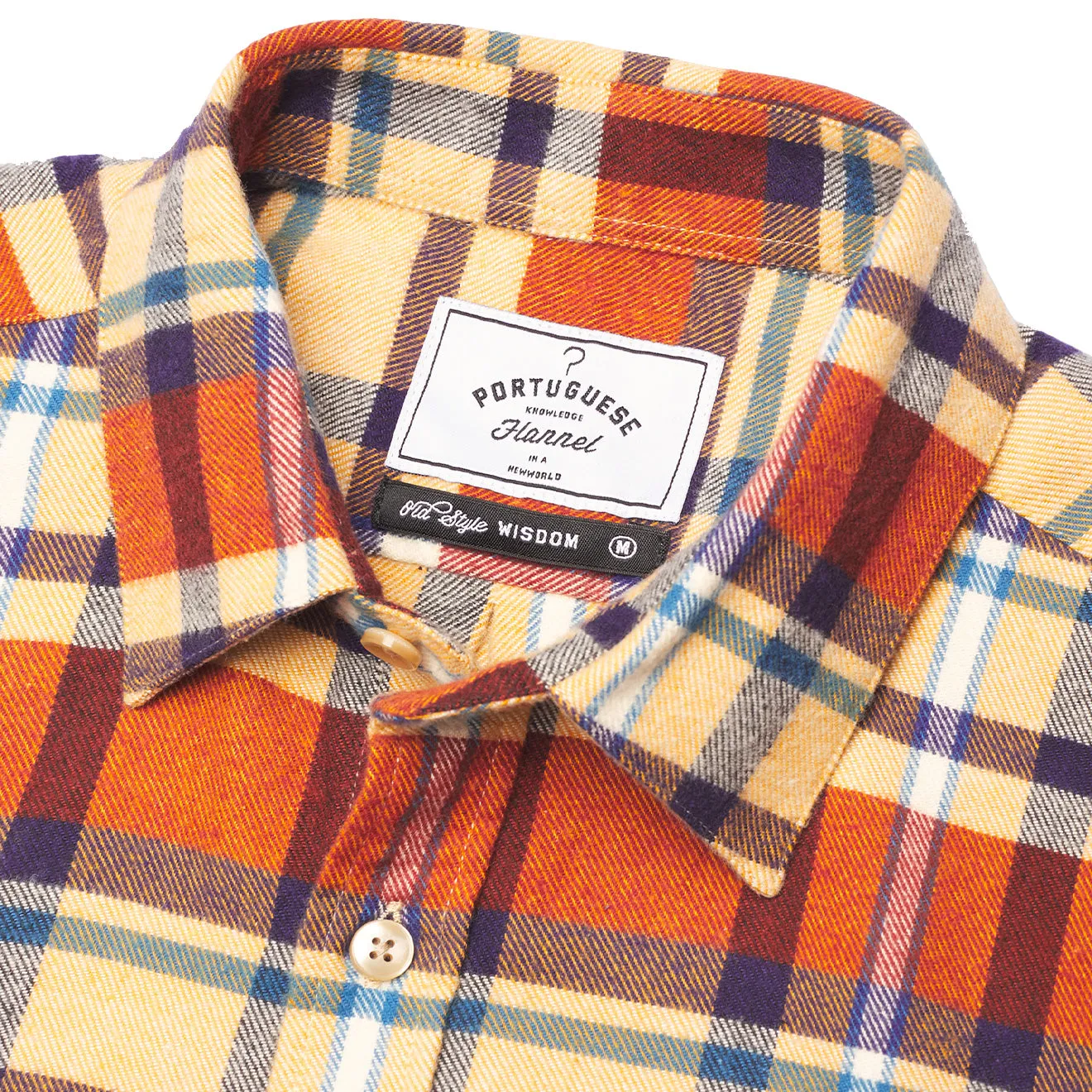 Portuguese Flannel Fall Palette Shirt Yellow / Orange