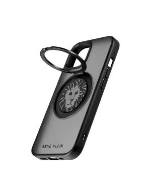 Protective Plastic Case with Rotating Ring for iPhone® 15 Pro Max