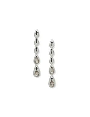Puffy Teardrop Earrings