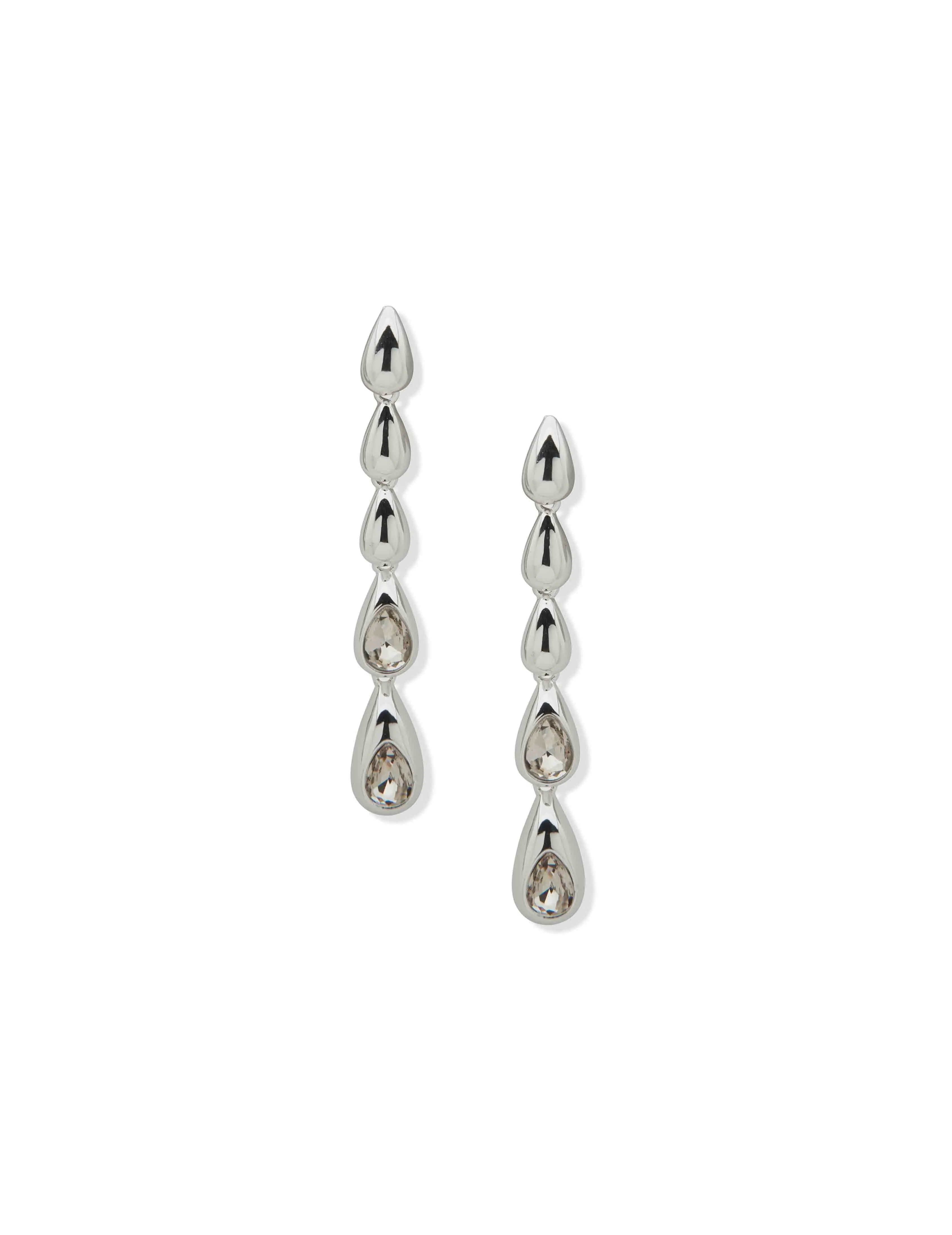 Puffy Teardrop Earrings