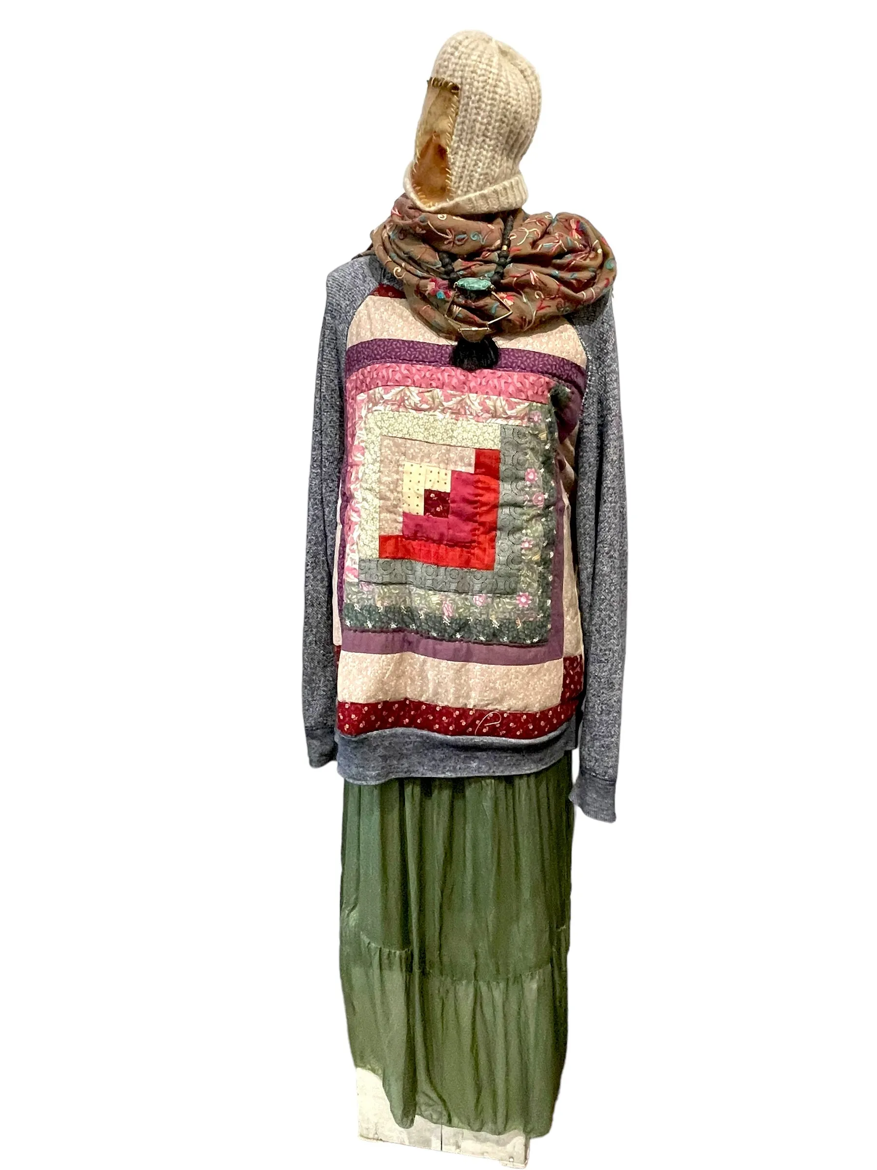 Quilt Sweatshirt