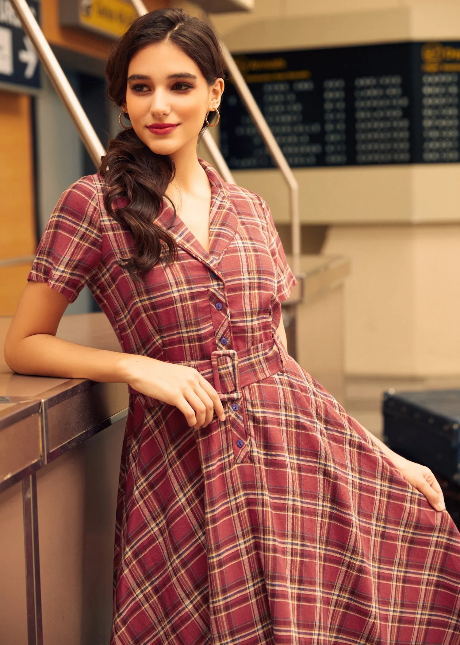 Rustic Elegance Casual Dress