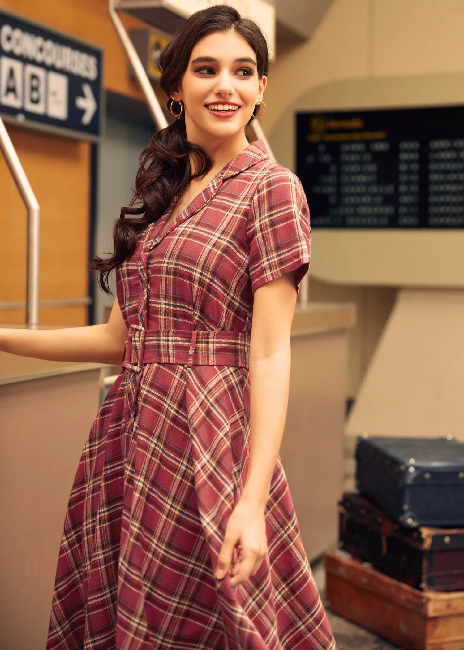 Rustic Elegance Casual Dress