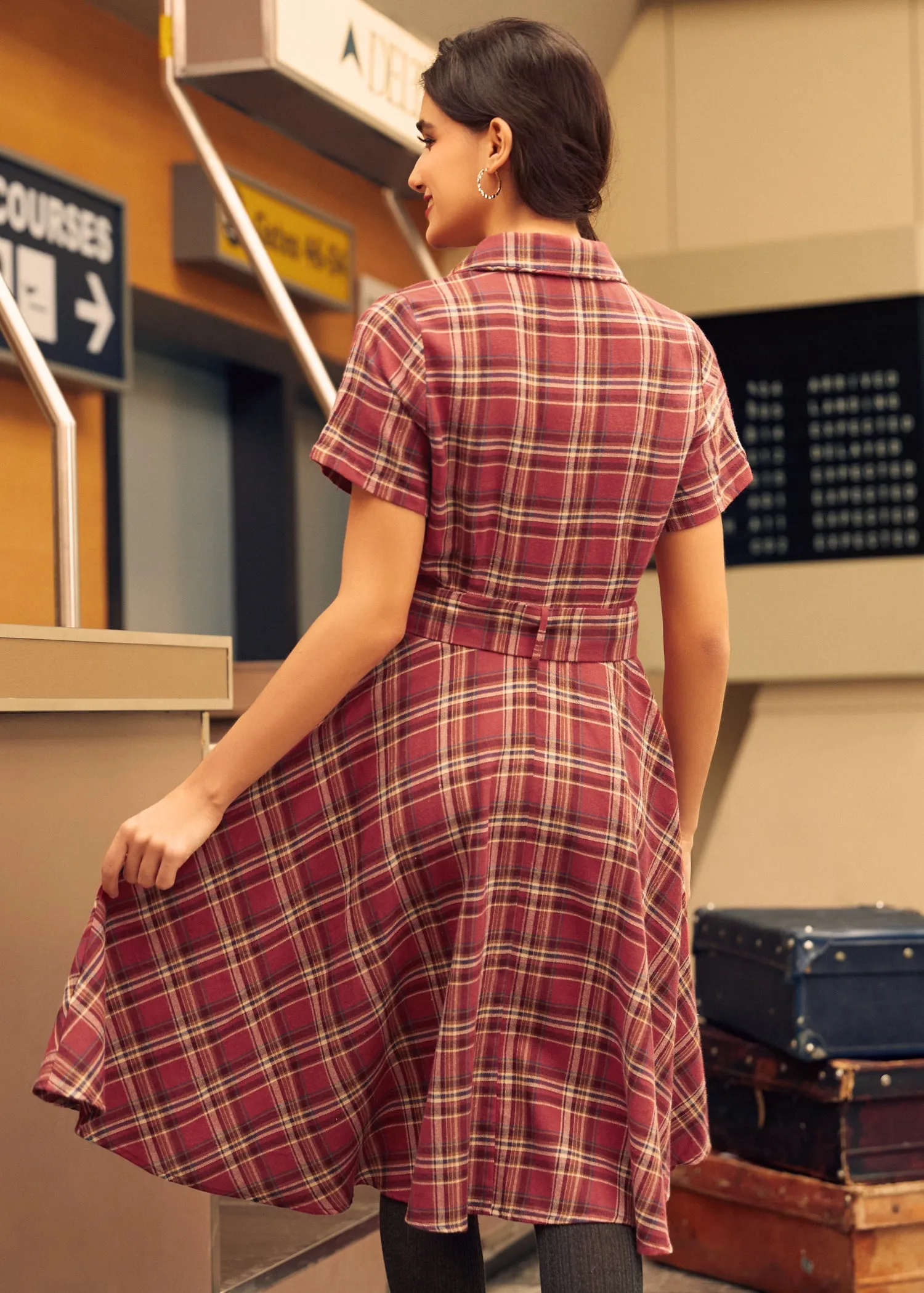 Rustic Elegance Casual Dress