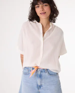Sacre Coeur Louisa Ecru Check Shirt