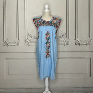 San Antonino Mexican Sleeveless Dress - Multi