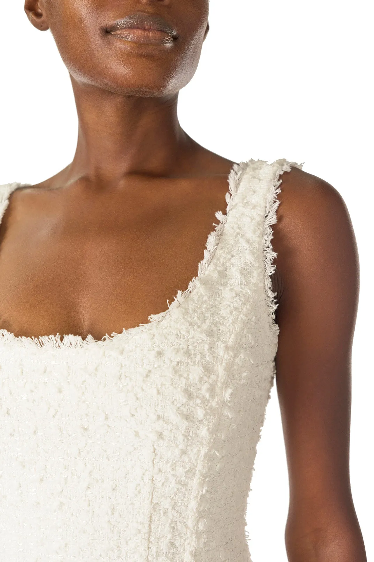 Scoop Neck Sculpted Dress