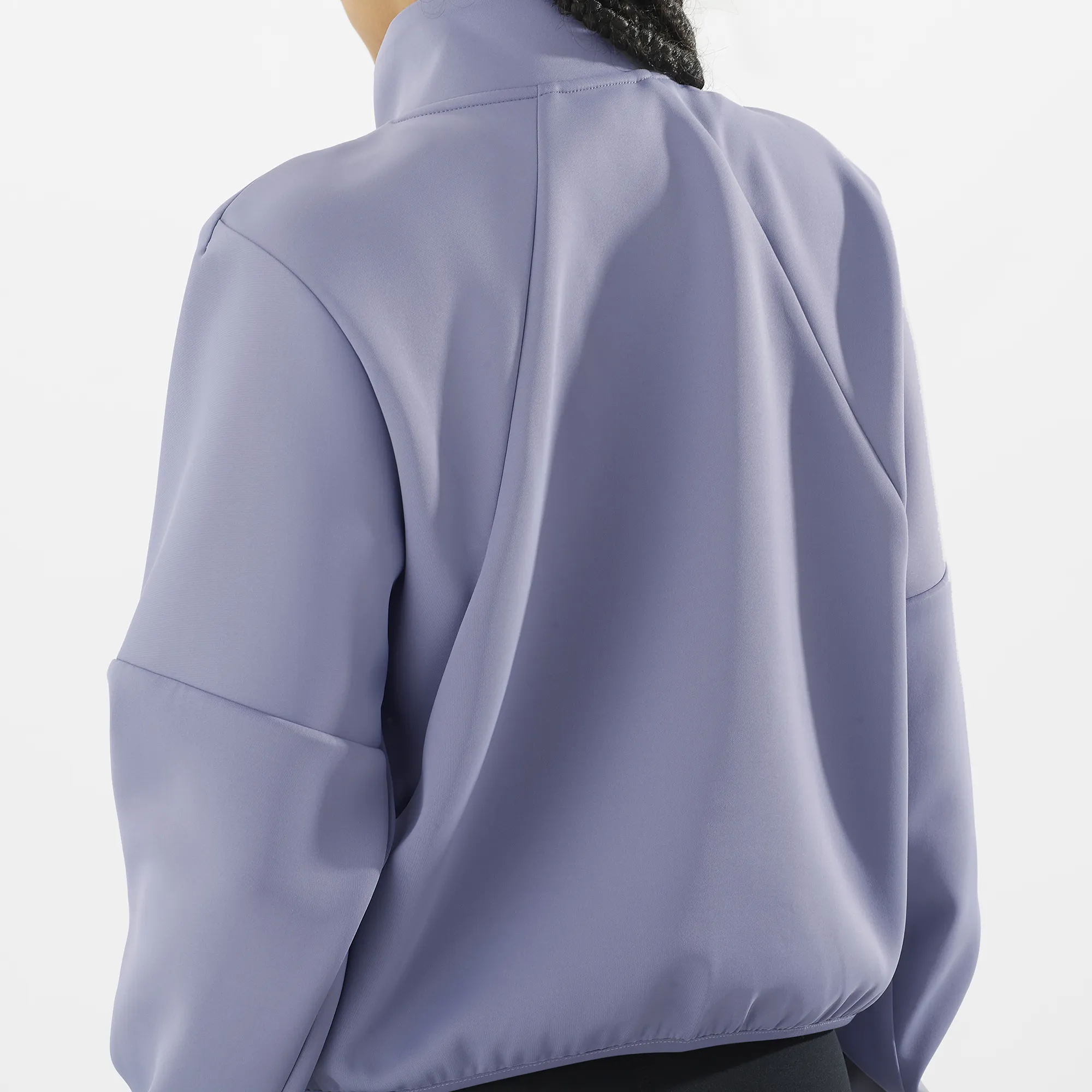 SHAKEout HALF-ZIP CROP SWEATER WOMEN'S