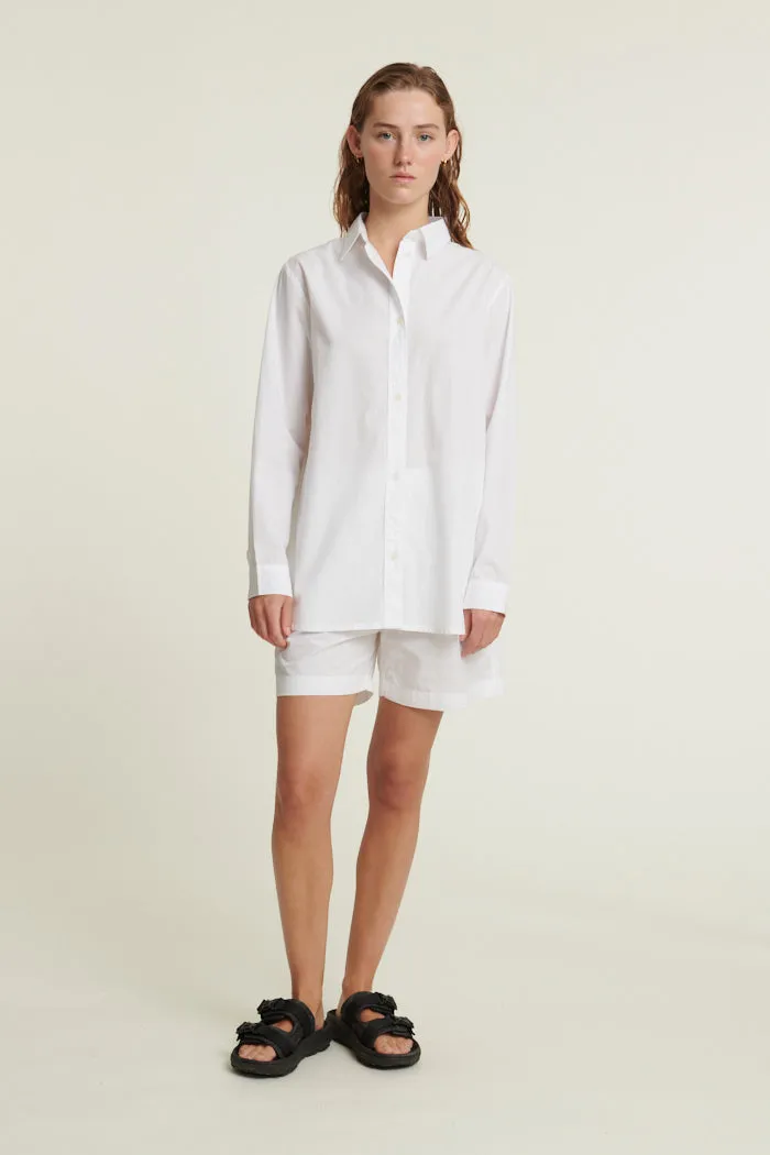 Silje LS Shirt - Bright White