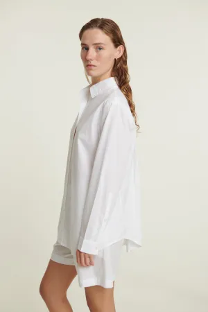Silje LS Shirt - Bright White