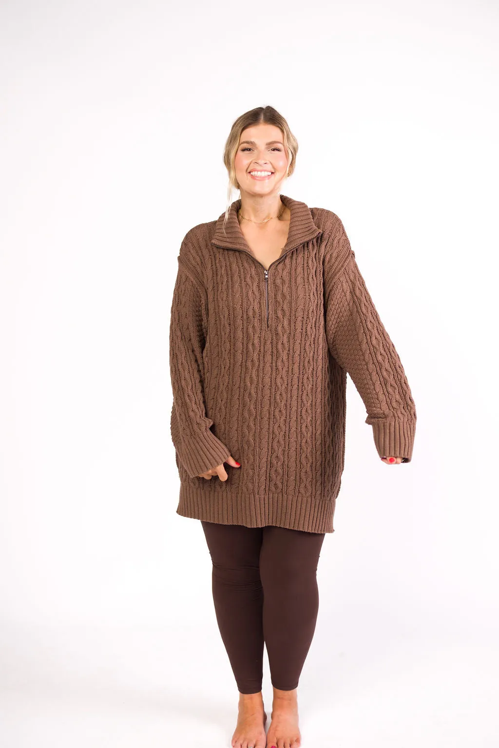 Simone Two Line Yoga Stitch Full Length Leggings in Java