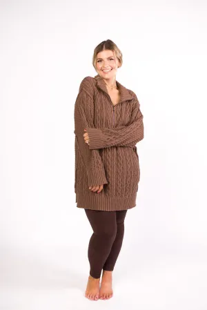 Simone Two Line Yoga Stitch Full Length Leggings in Java