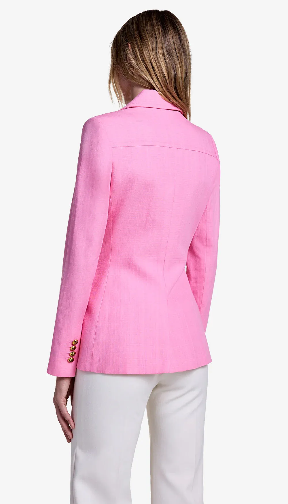 Sm109 Peony Pintuck Blazer