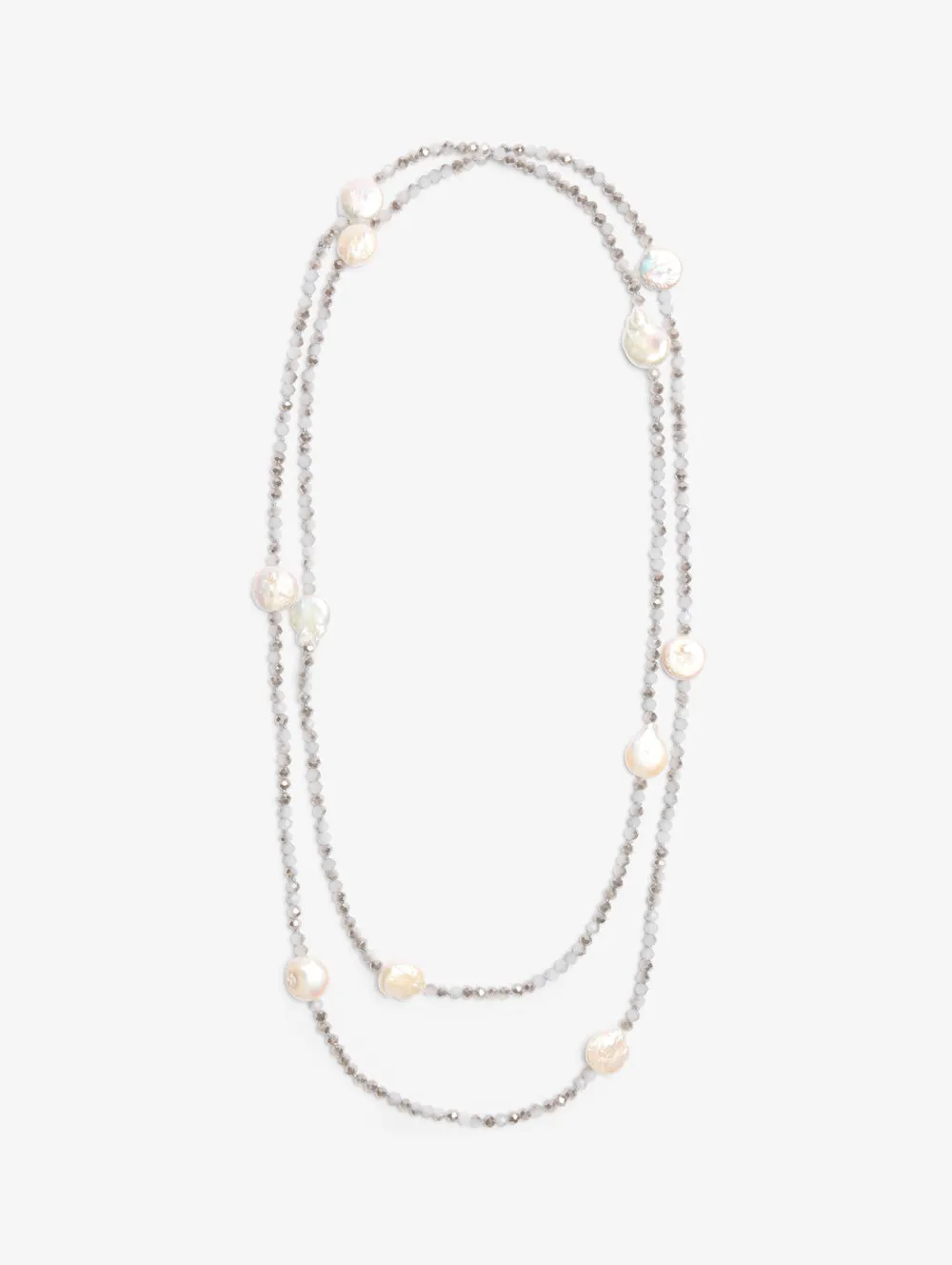 Smokey Pearl Necklace
