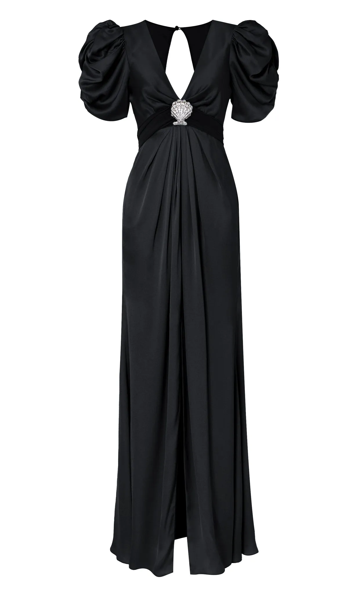 Sofia Sleeved Dress - Black