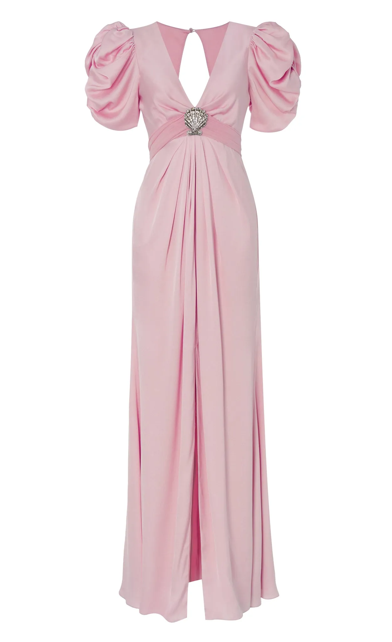 Sofia Sleeved Dress - Powder Pink