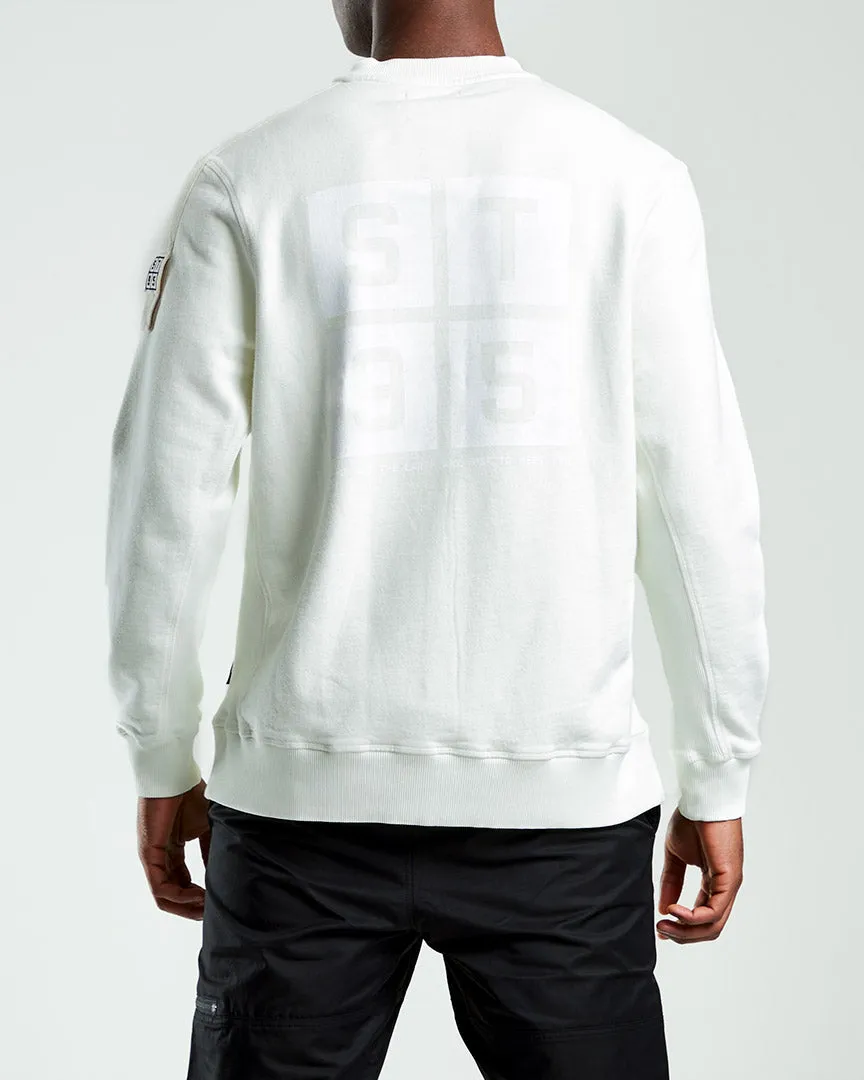 ST95 UV REACTIVE SWEAT WHITE