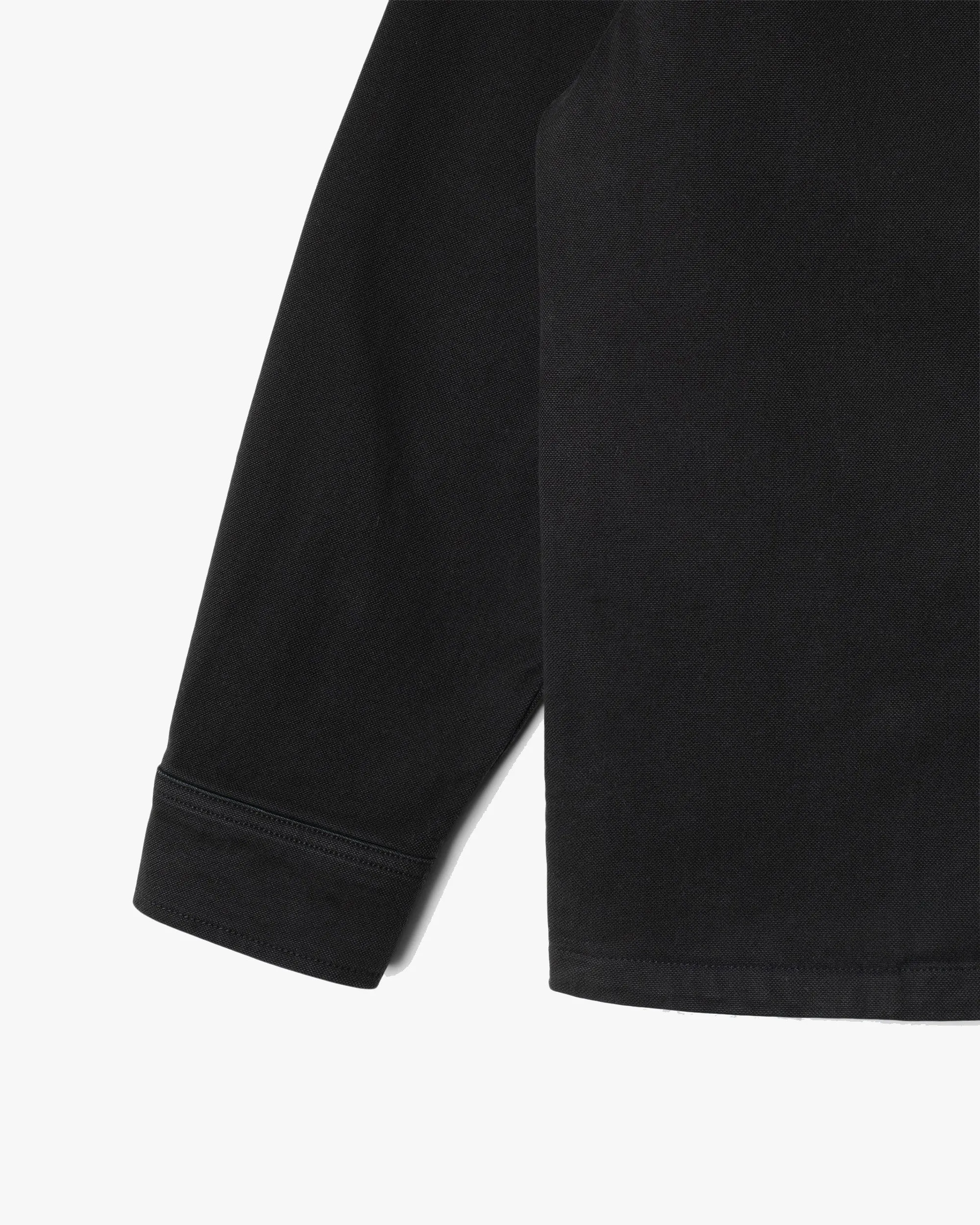 Stan Ray Zip Shirt - Washed Black Canvas