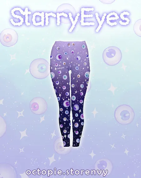 Starry Eyes Velvet Leggings