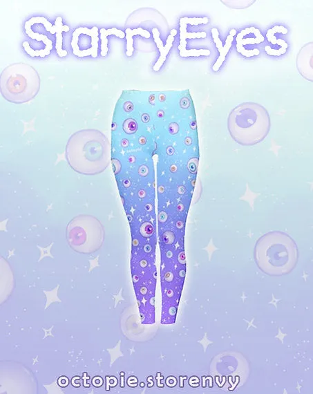 Starry Eyes Velvet Leggings