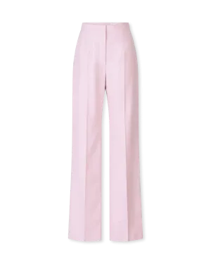Straight Leg Wool Pants