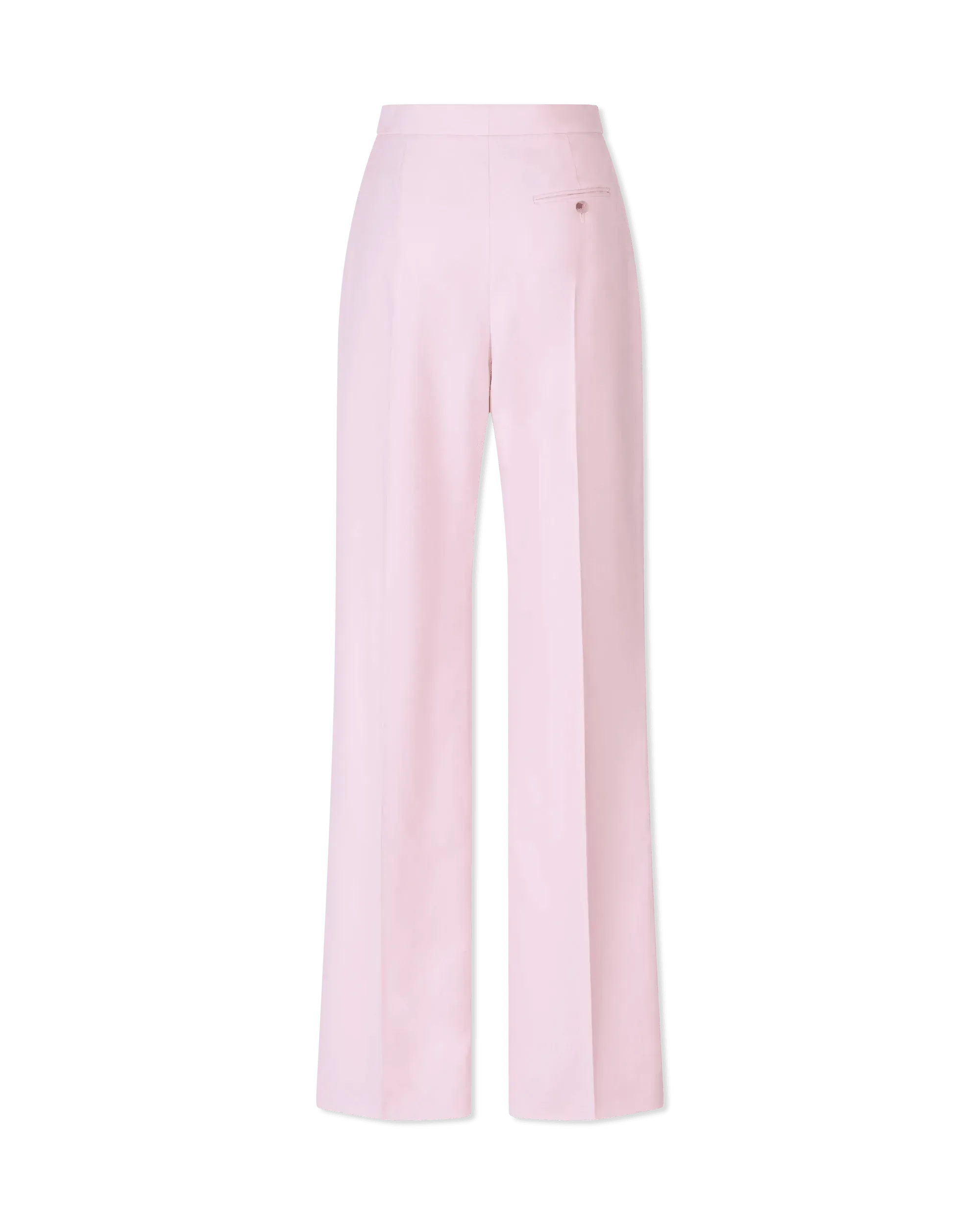 Straight Leg Wool Pants