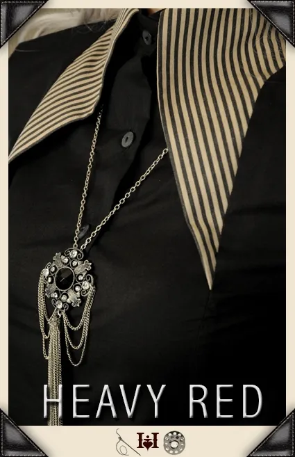 Striation Obsession Court Dress Shirt