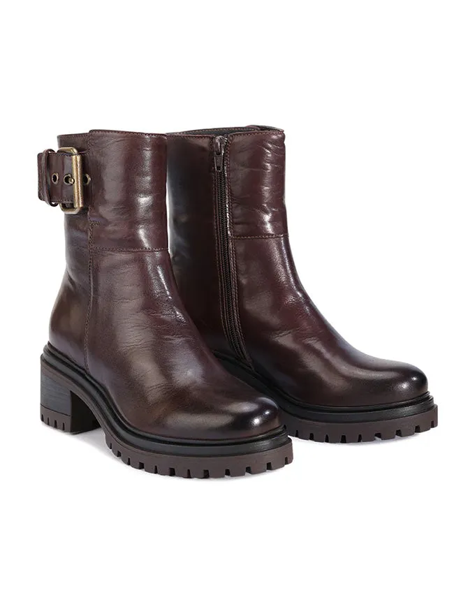Sunderland Ankle Boots Chestnut Leather