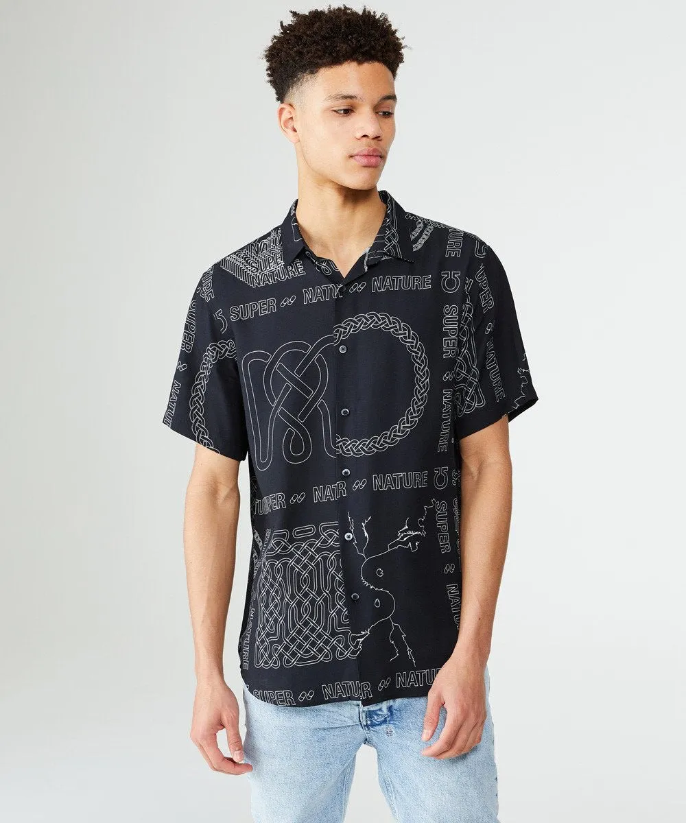SUPER NATURE SS SHIRT BLACK