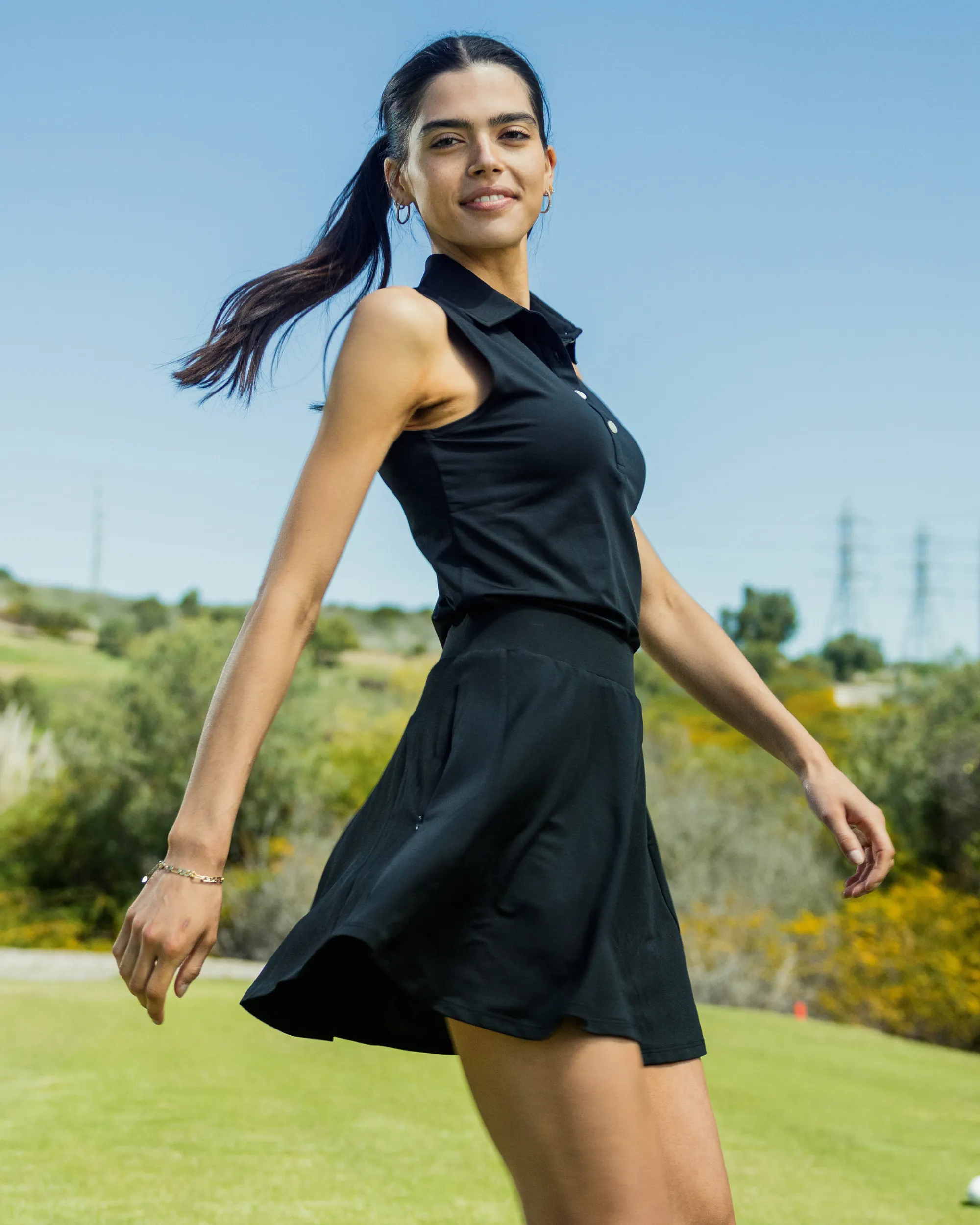 Swing Skort - Noir