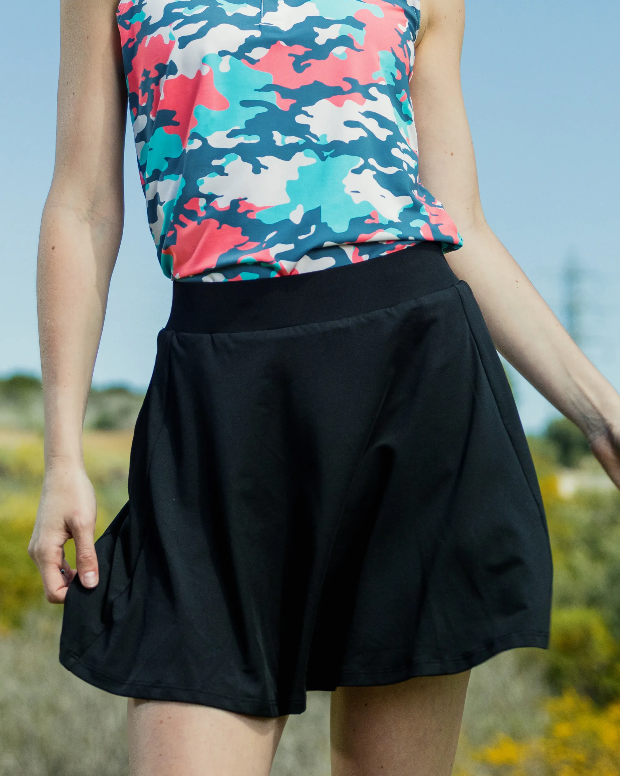 Swing Skort - Noir