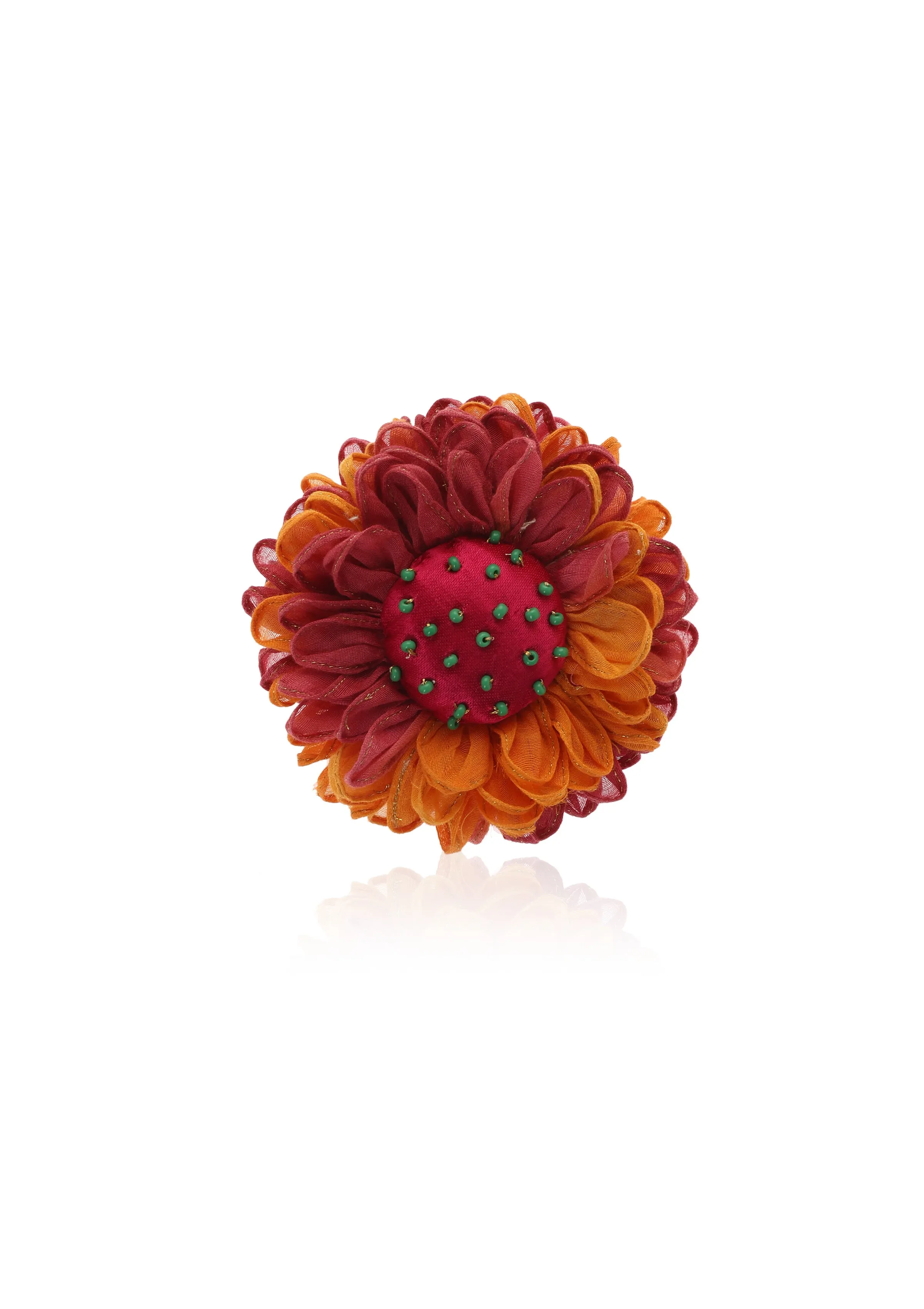 Tansy Floral Claw Clip