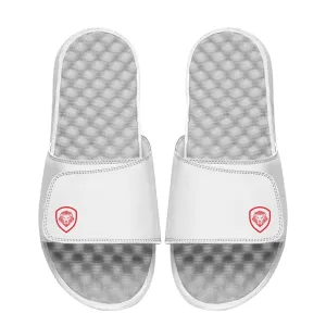 Team USA Future Looks Bright Sleek White and Red Comfort Slides