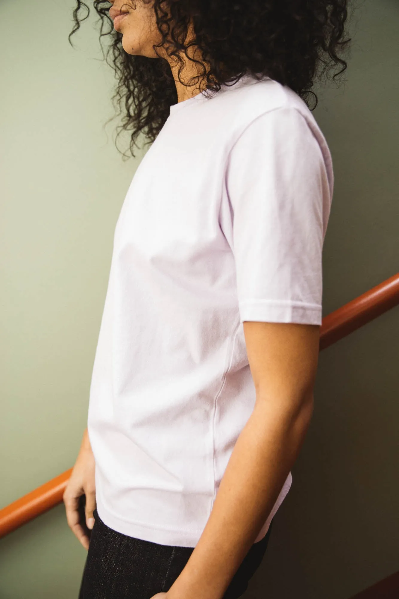 Tee-shirt Bree rose pâle