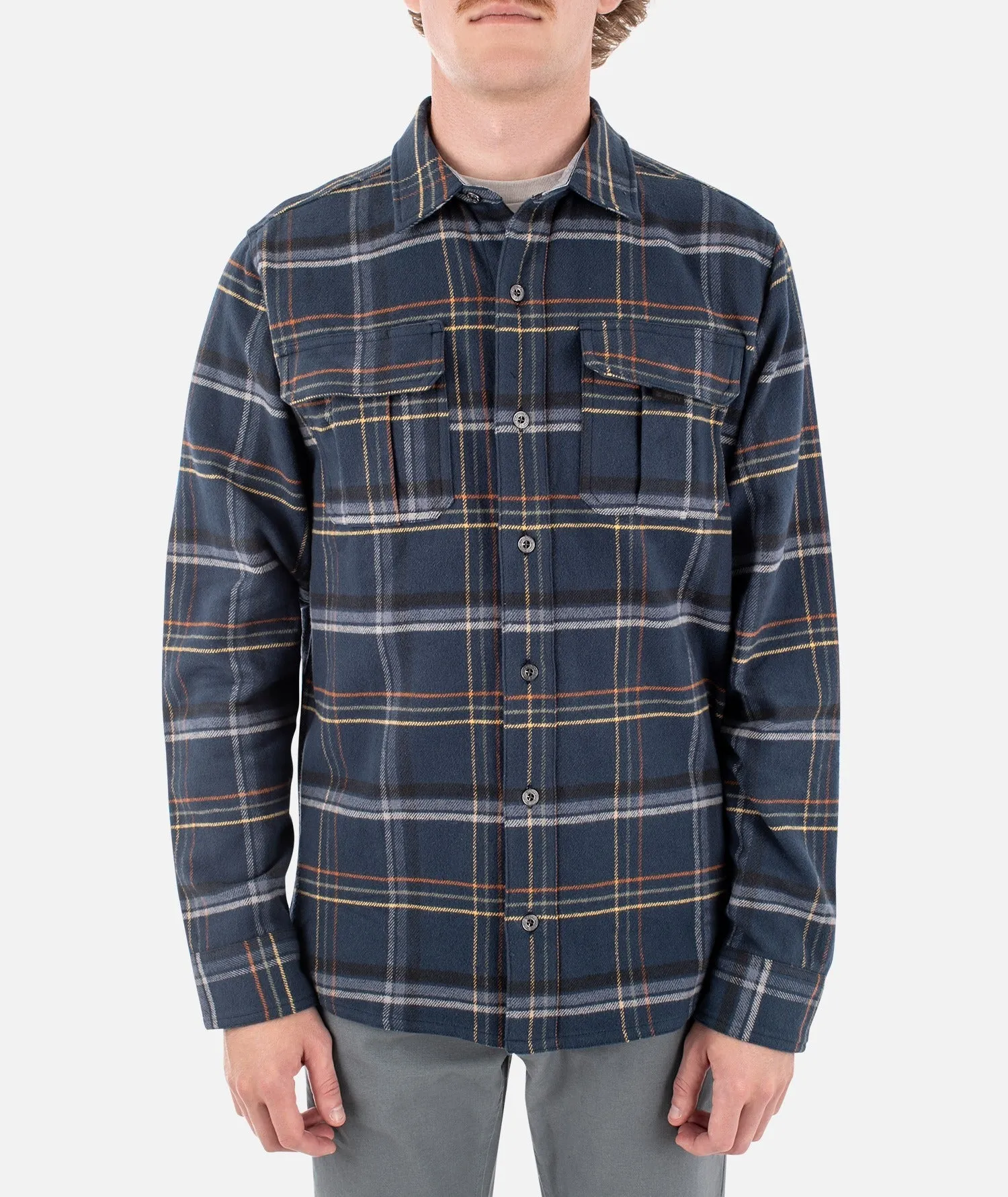 The Arbor Flannel - Navy