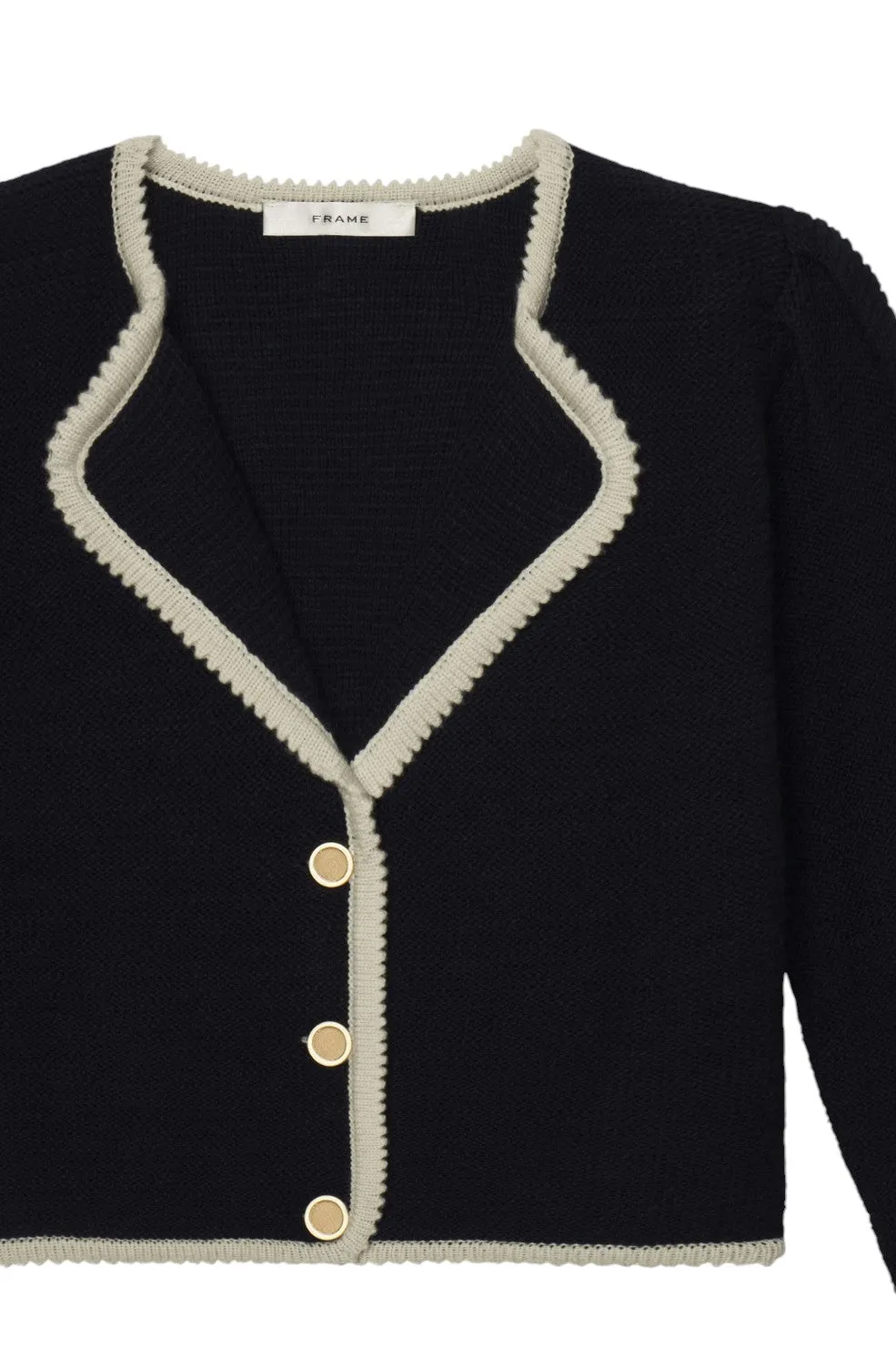 The Corded Cardi - Navy Multi
