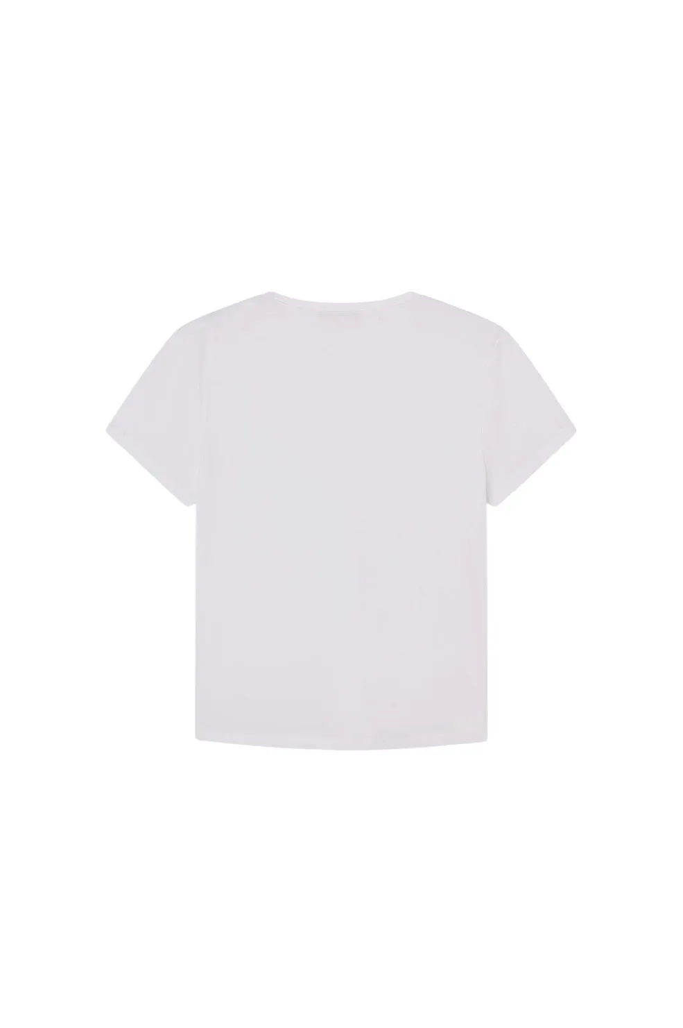 The Gathered Tee - White