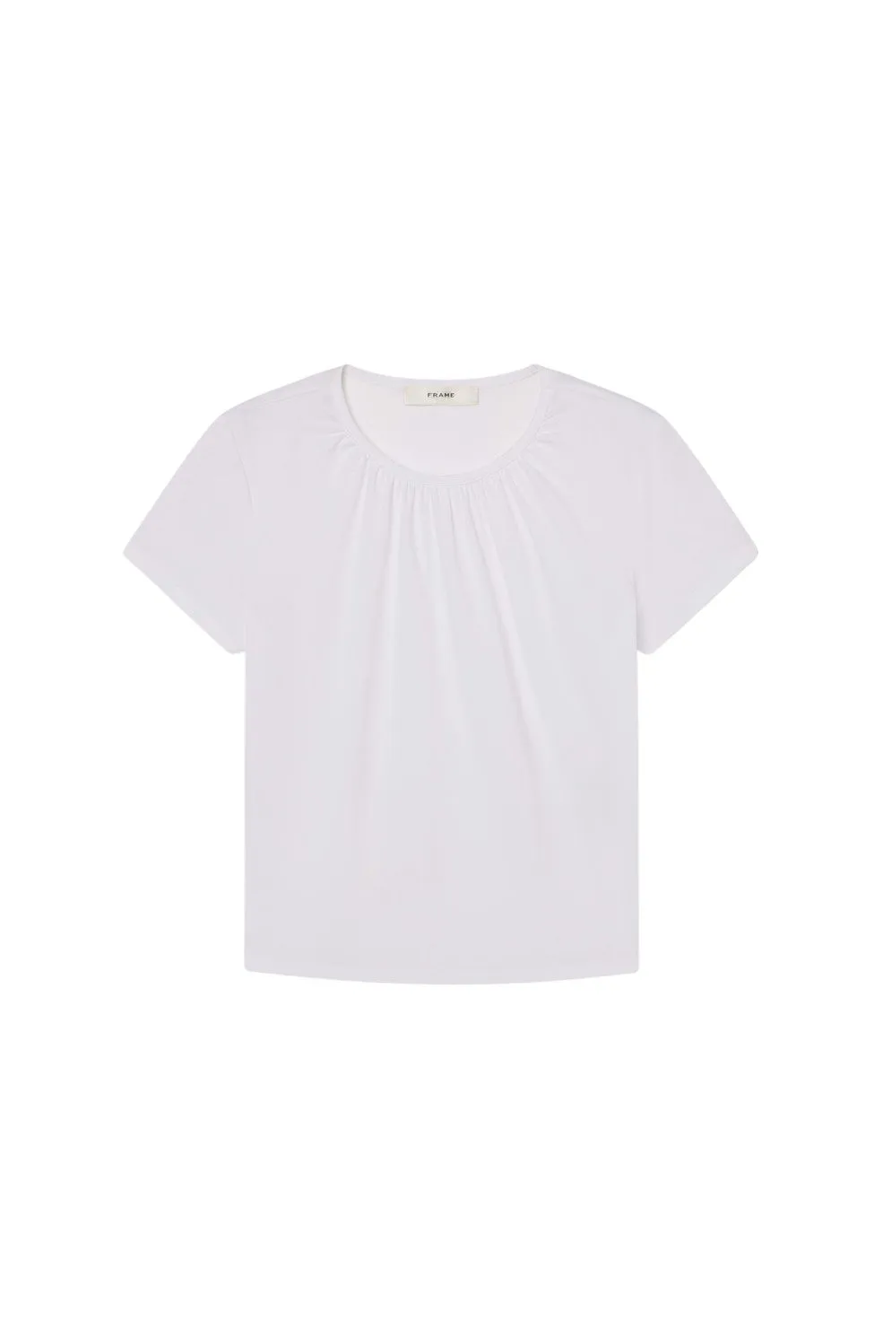 The Gathered Tee - White