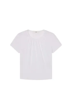 The Gathered Tee - White