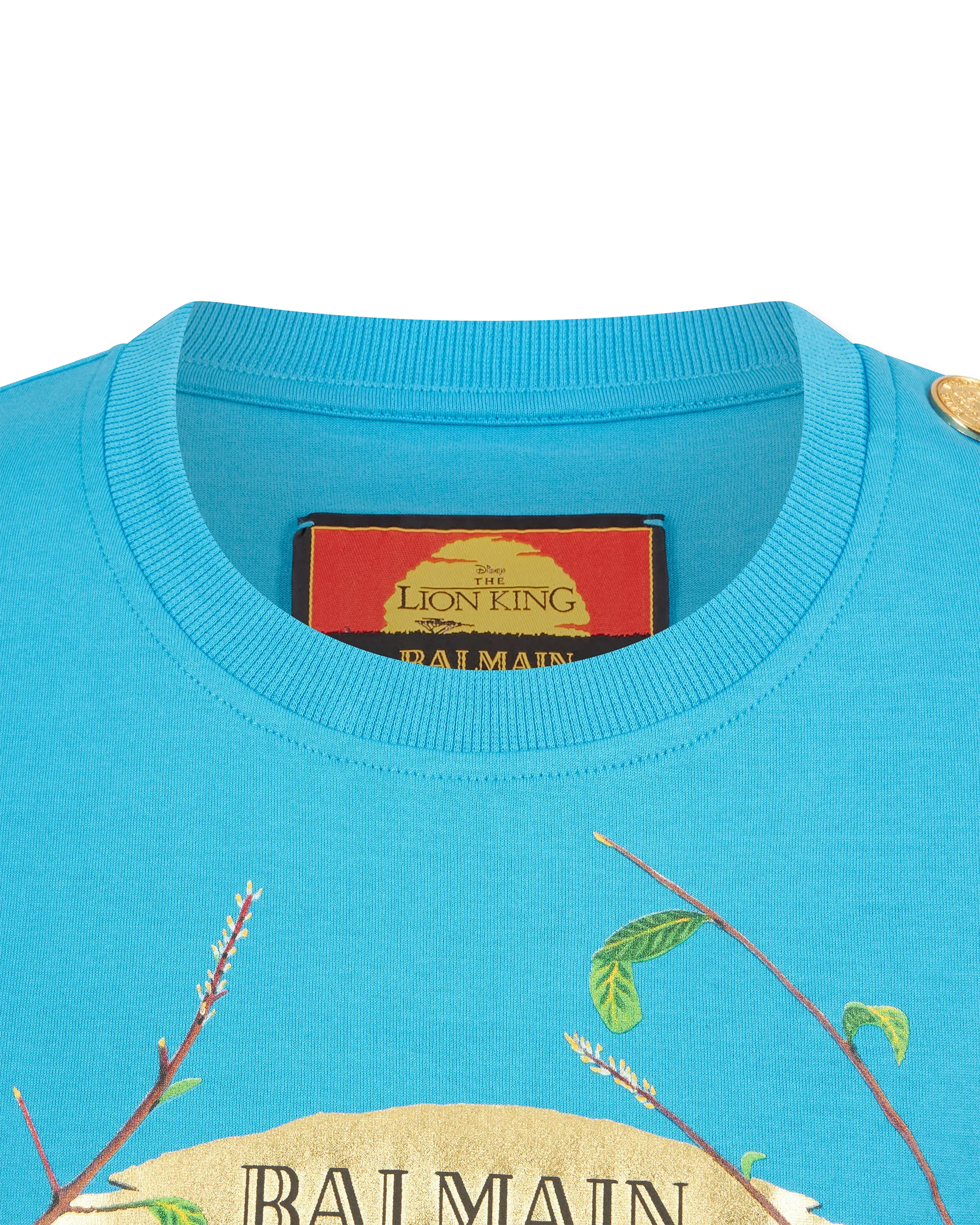 The Lion King Cassius Khumalo Printed Cropped T-Shirt