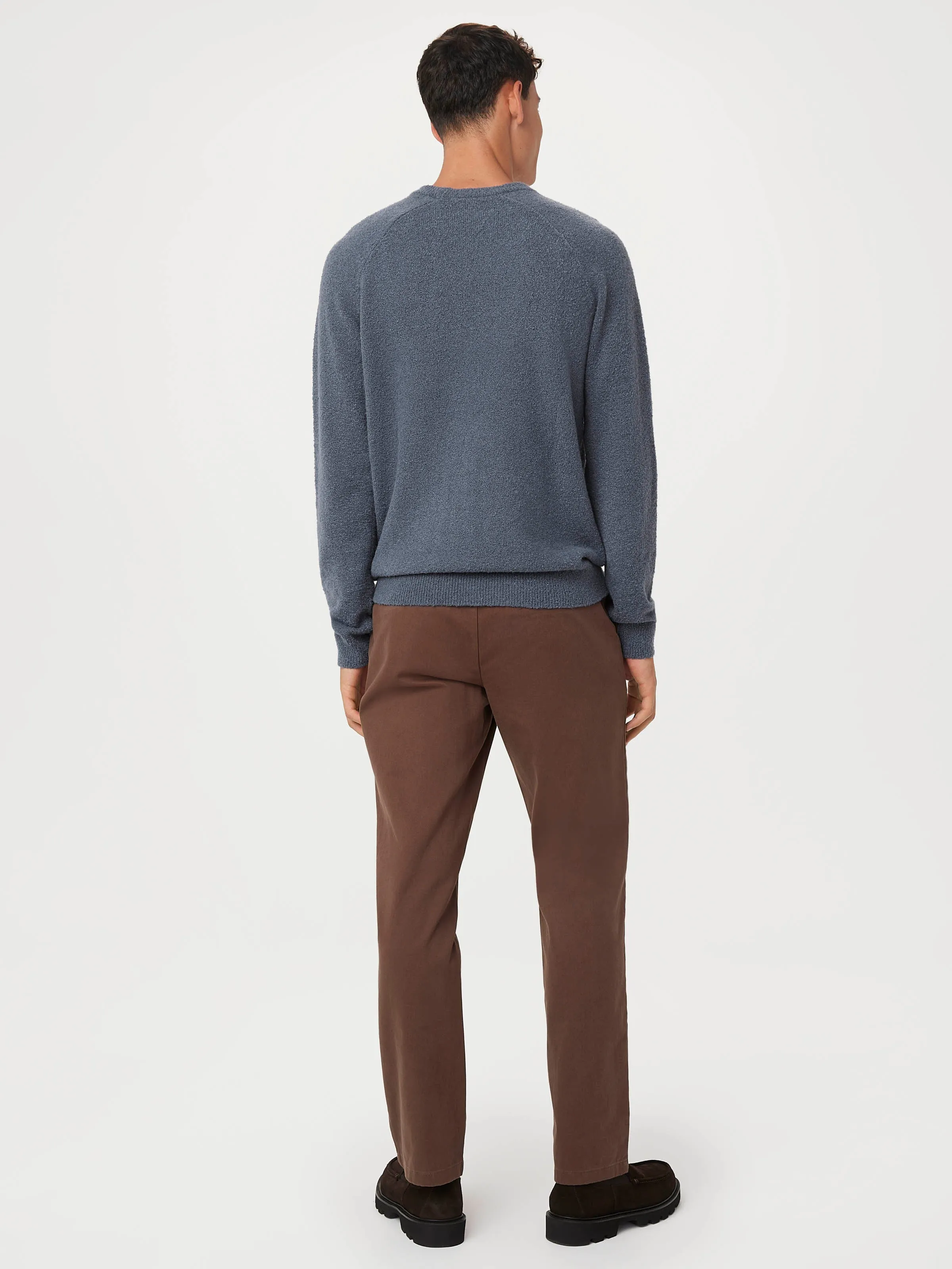 The Seawool® Boucle Sweater in Vintage Indigo