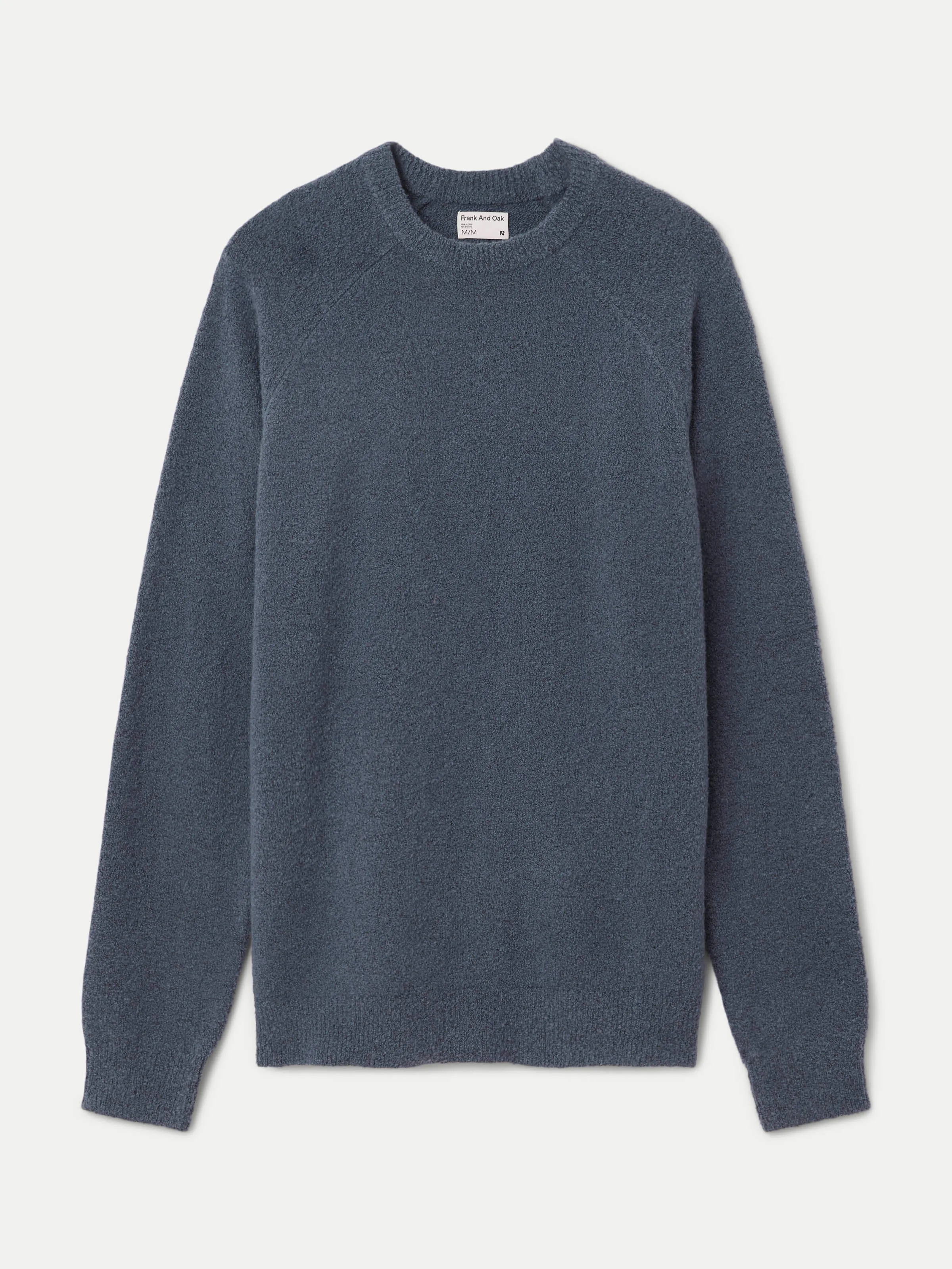 The Seawool® Boucle Sweater in Vintage Indigo